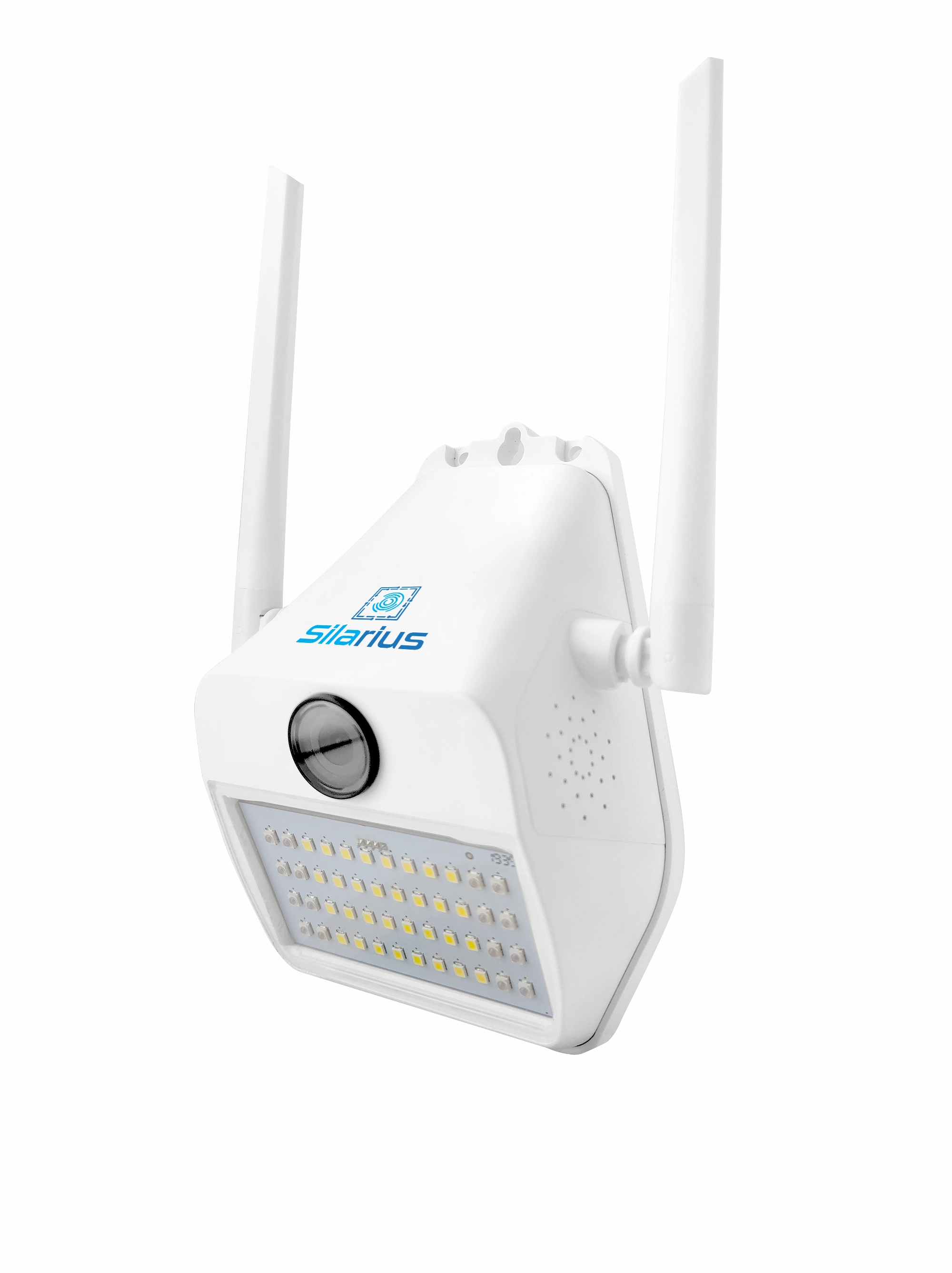 Silarius SIL-LIGHTSWIFI2MP28 WiFi, APP enabled, fixed, 2MP full HD, Alarm lights, Outdoor camera, 2-Way Audio - 2.8mm lens