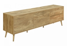 Sinclair TV Stand - Walnut tv wall mount, 55 inch tv