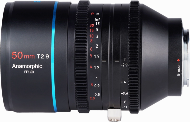 Sirui Anamorphic Lens 1.6x Full Frame 50mm T2.9 L-Mount