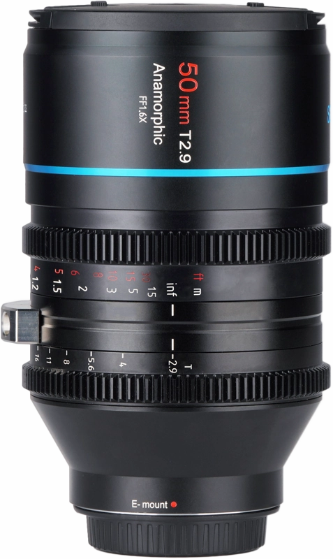 Sirui Anamorphic Lens 1.6x Full Frame 50mm T2.9 Nikon Z-Mount best camera for photography