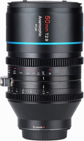 Sirui Anamorphic Lens 1.6x Full Frame 50mm T2.9 Nikon Z-Mount best camera for photography
