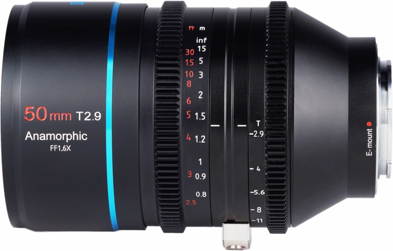 Sirui Anamorphic Lens 1.6x Full Frame 50mm T2.9 Nikon Z-Mount