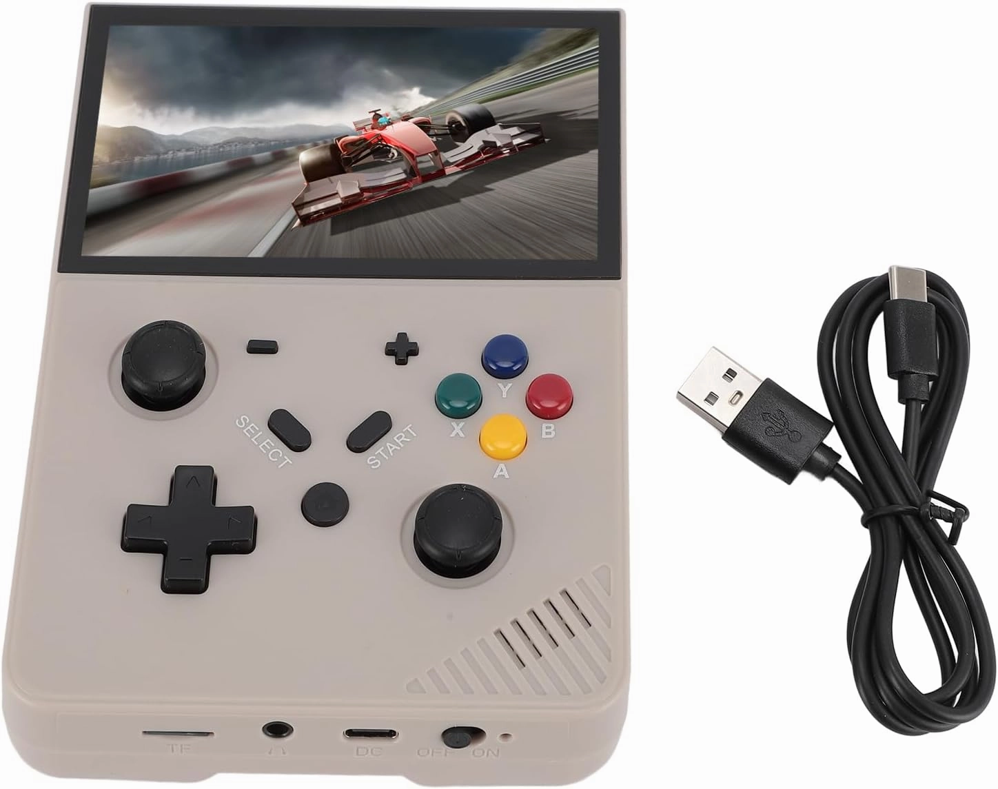 SJGAM Retro Handheld R43 PRO Video Game Console 4.3 Inch 4K Screen Portable Pocket Video Player 64GB