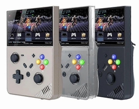 SJGAM Retro Handheld R43 PRO Video Game Console 4.3 Inch 4K Screen Portable Pocket Video Player 64GB