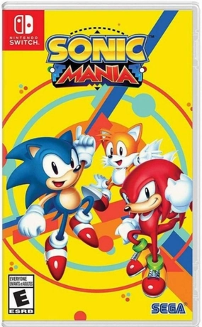 Sonic Mania For Nintendo switch Region 1