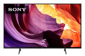 SONY 65" 4K HDR LED Google TV - KD65X80K tv wall mount, 55 inch tv