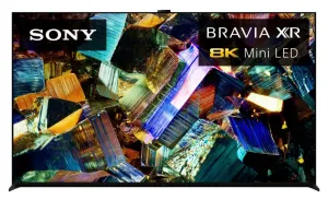 Sony 75" BRAVIA XR 8K 120Hz HDR Mini LED Google TV - XR75Z9K tv wall mount, 55 inch tv