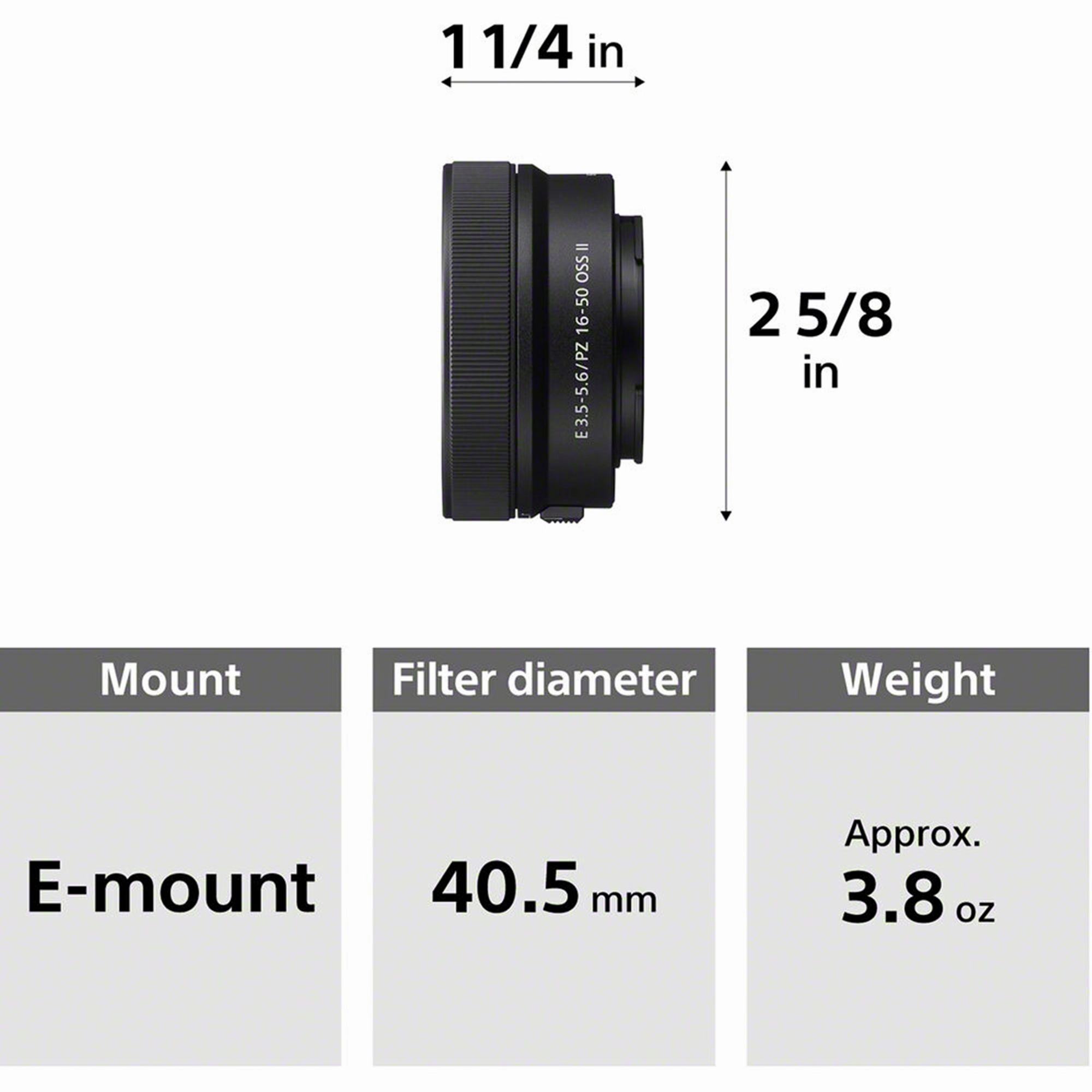 Sony a6400 Mirrorless Camera with 16-50mm f/3.5-5.6 II Lens