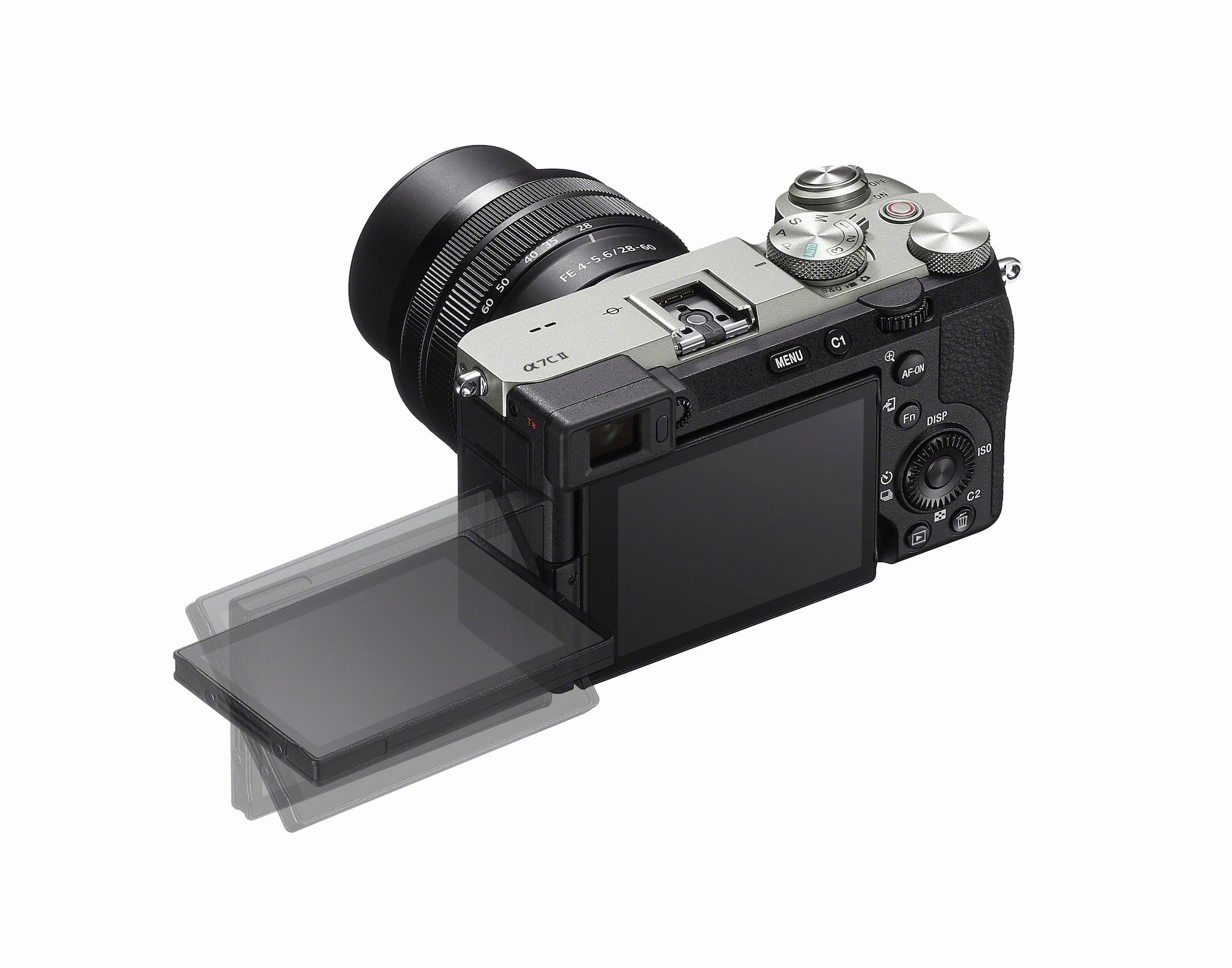 Sony Alpha a7C II Mirrorless Camera with 28-60mm f/4-5.6 Lens - Silver