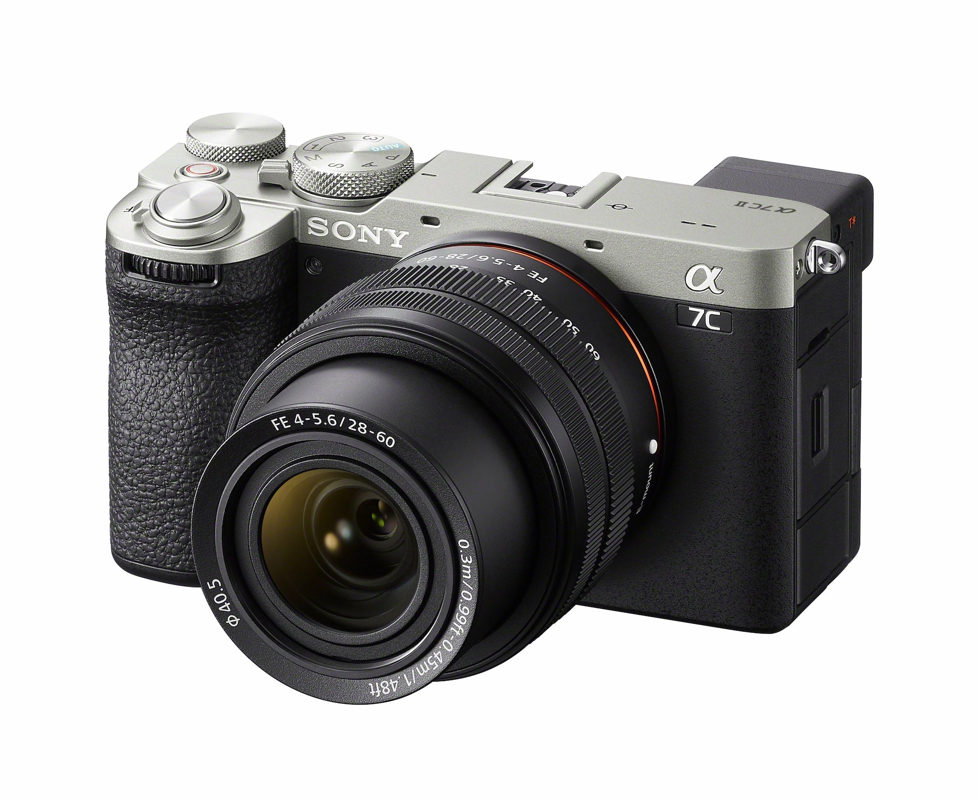 Sony Alpha a7C II Mirrorless Camera with 28-60mm f/4-5.6 Lens - Silver