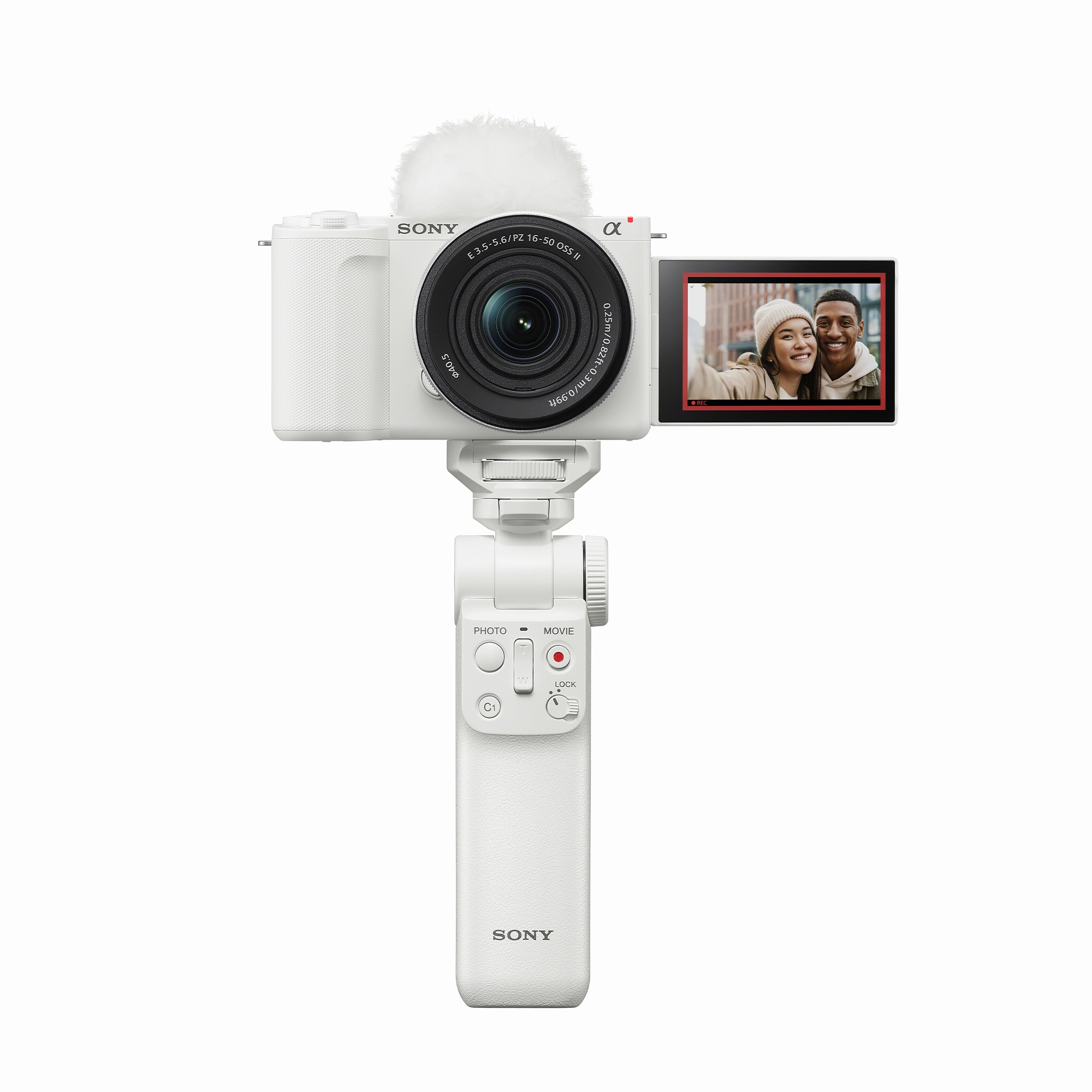 Sony Alpha ZV-E10 II Mirrorless Camera with 16-50mm Lens - White