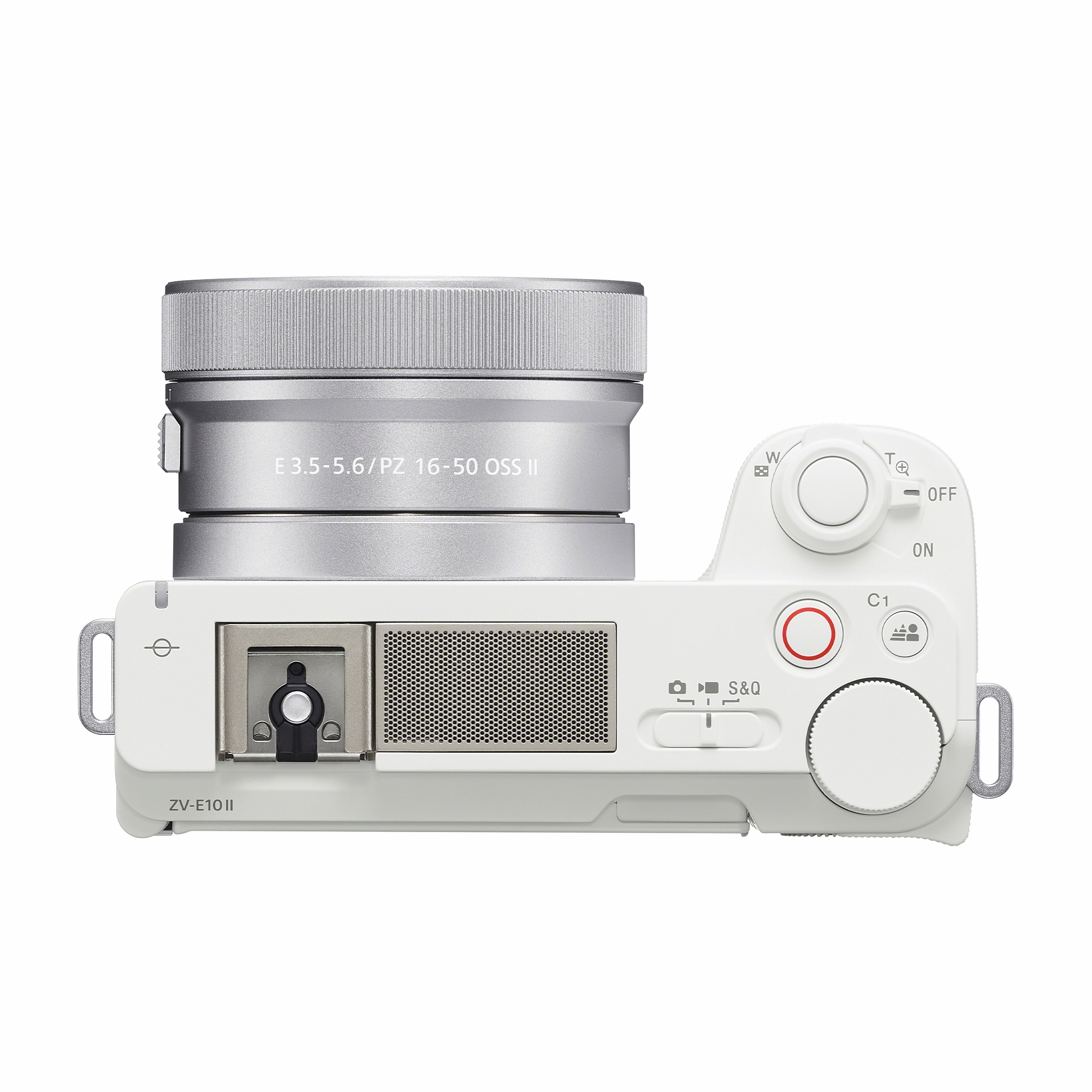 Sony Alpha ZV-E10 II Mirrorless Camera with 16-50mm Lens - White