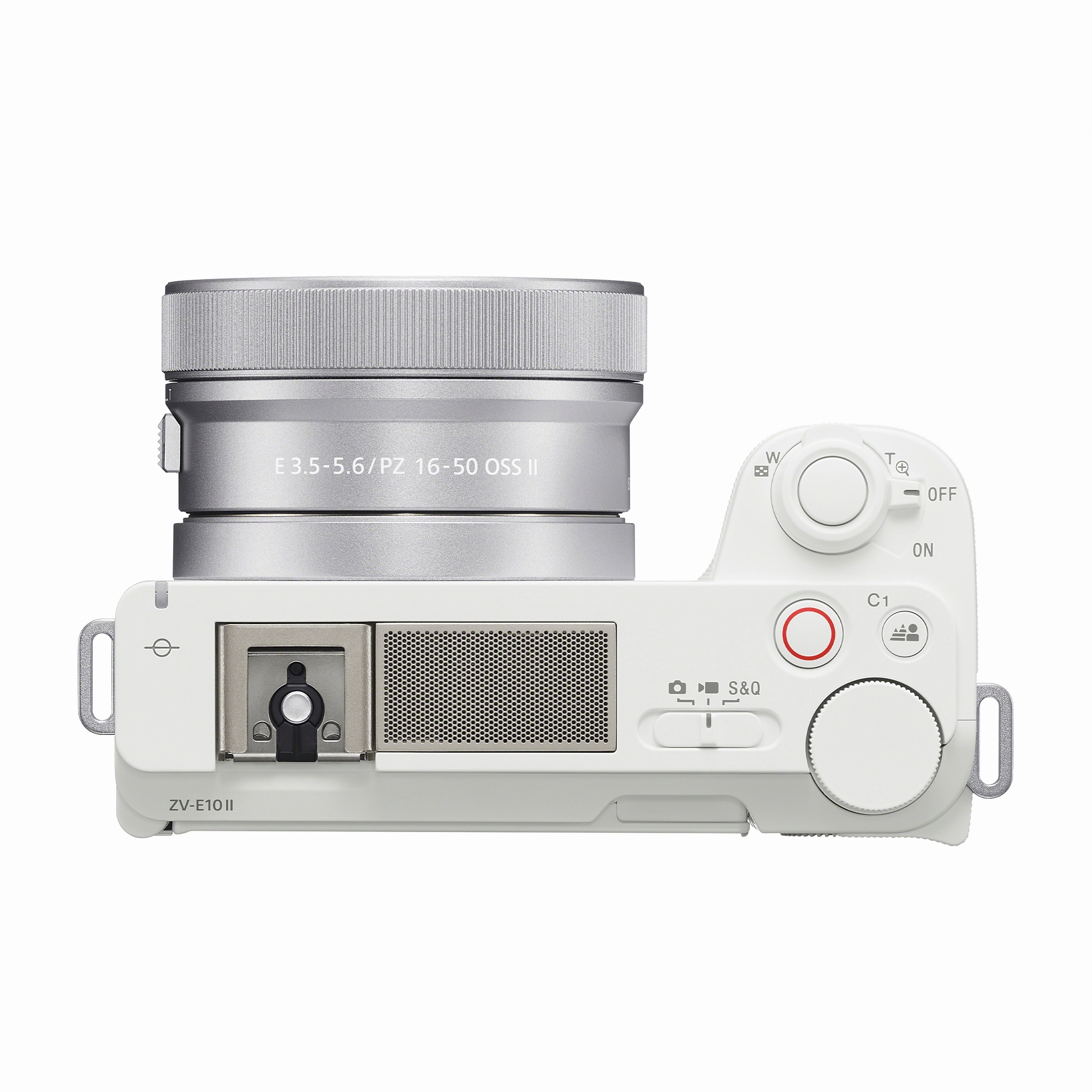 Sony Alpha ZV-E10 II Mirrorless Camera with 16-50mm Lens - White