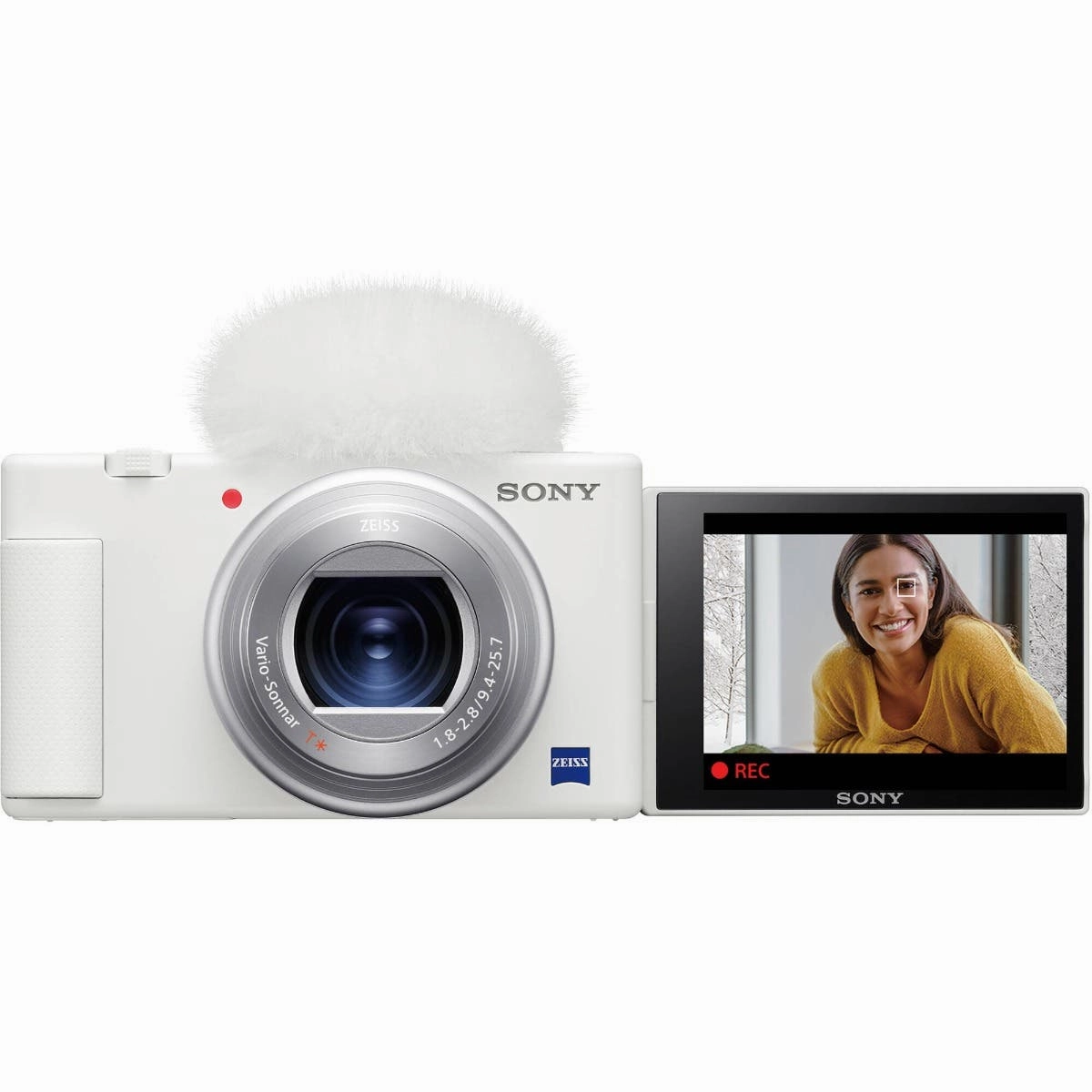 Sony ZV-1 Digital Vlog Camera (White)