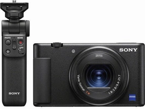 Sony ZV-1 Digital Vlog Camera with Bluetooth Grip (Black) photo