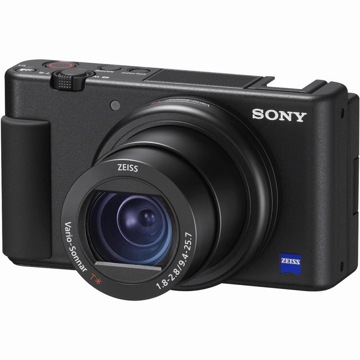 Sony ZV-1 Digital Vlog Camera with Bluetooth Grip (Black)