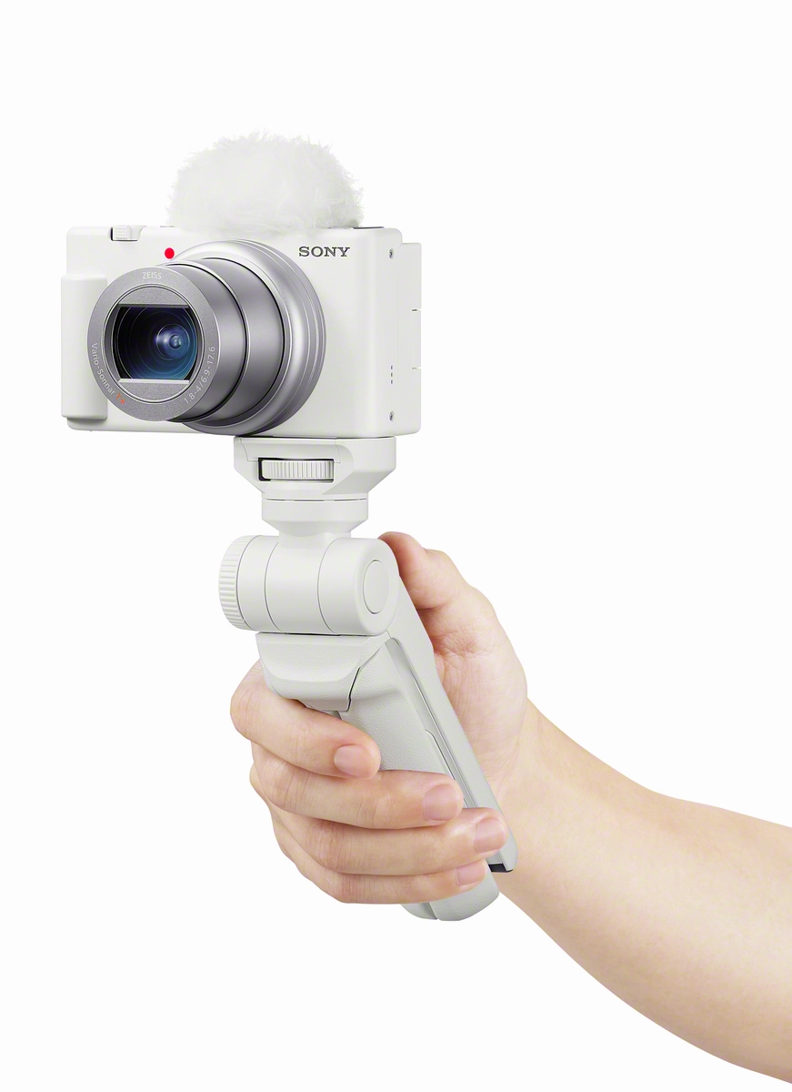 Sony ZV-1 II Digital Vlog Camera with 18-50mm Lens (White)