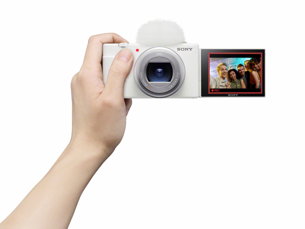 Sony ZV-1 II Digital Vlog Camera with 18-50mm Lens (White)