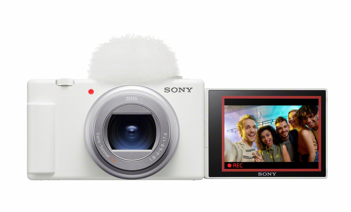 Sony ZV-1 II Digital Vlog Camera with 18-50mm Lens (White)