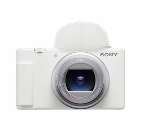 Sony ZV-1 II Digital Vlog Camera with 18-50mm Lens (White) photo