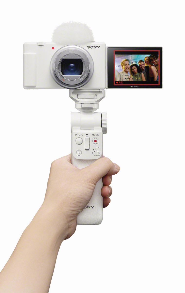 Sony ZV-1 II Digital Vlog Camera with 18-50mm Lens (White)