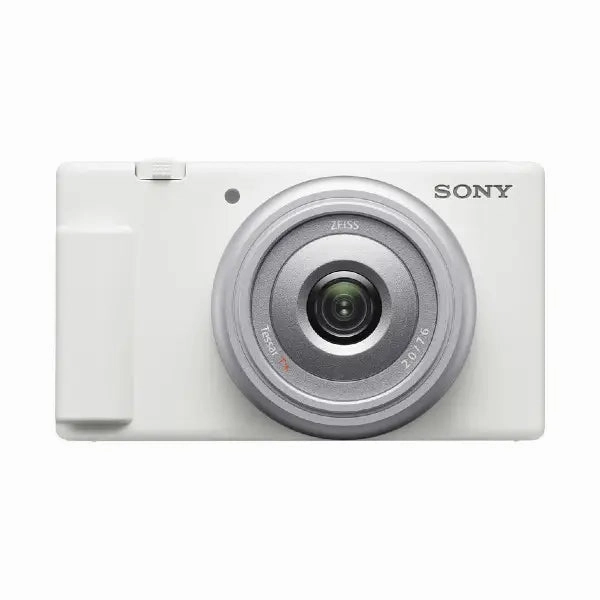 Sony ZV-1F Digital Vlog Camera With Bluetooth Grip (White)