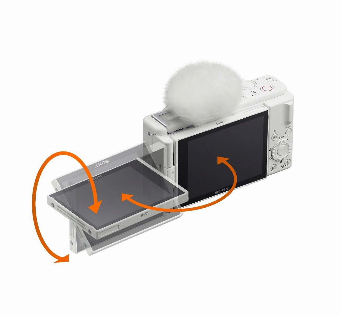 Sony ZV-1F Vlogging Camera (White)