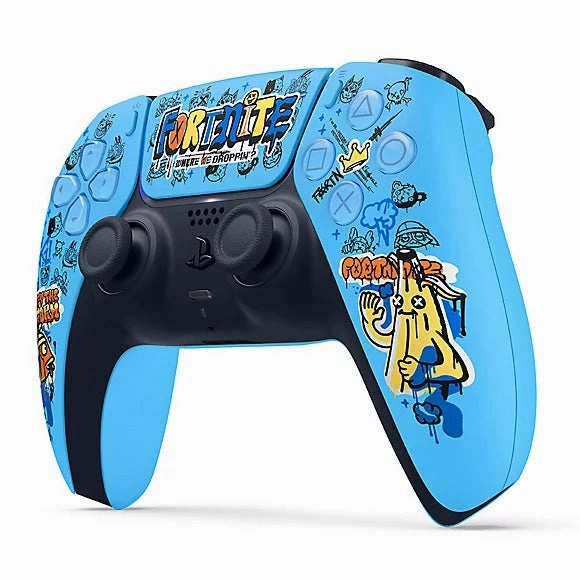 Special Offer: PS5 DualSense Wireless Controller Fortnite Limited Edition With DOBE PS5 CHARGING CABLE 3M TY-0803B