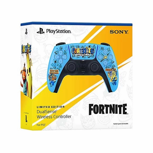 Special Offer: PS5 DualSense Wireless Controller Fortnite Limited Edition With DOBE PS5 CHARGING CABLE 3M TY-0803B
