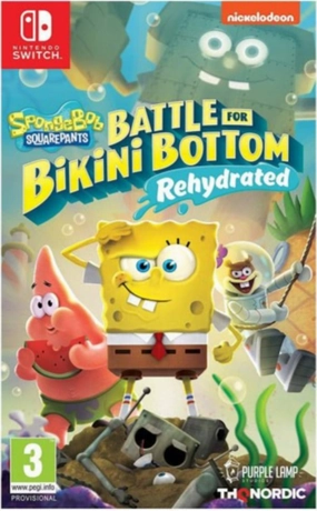 SpongeBob SquarePants: Battle For Bikini Bottom Rehydrated For NS "Region 2"
