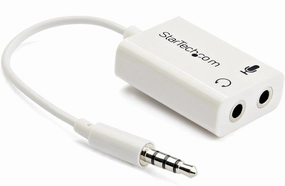 StarTech Headphone Splitter / Adapter noise cancelling headphones, bluetooth earbuds