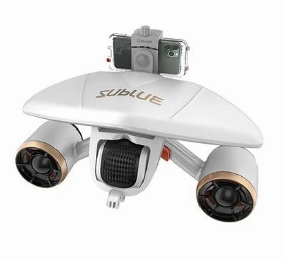 Sublue Mix Pro Underwater Scooter White Gold dji avata