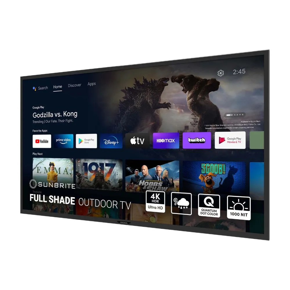 SunBrite Veranda 3 Full-Shade 4K HDR Outdoor Smart TV