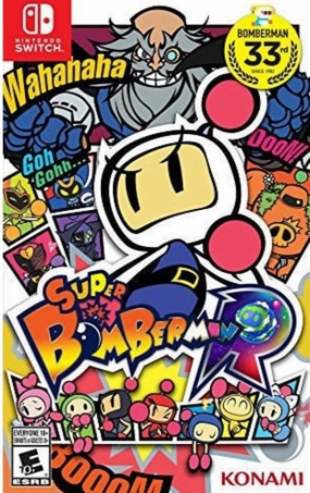 Super Bomberman R Game for Nintendo Switch "Region 1"