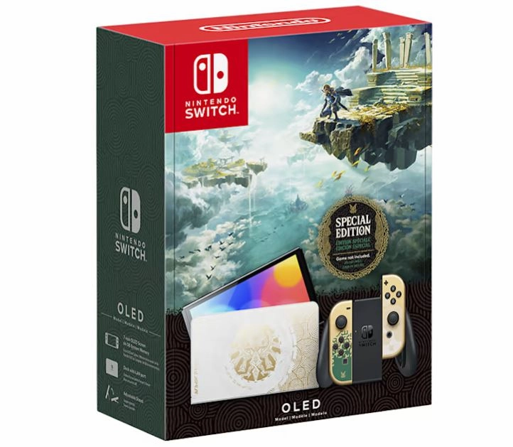 Switch Console OLED The Legend of Zelda: Tears of The Kingdom Edition