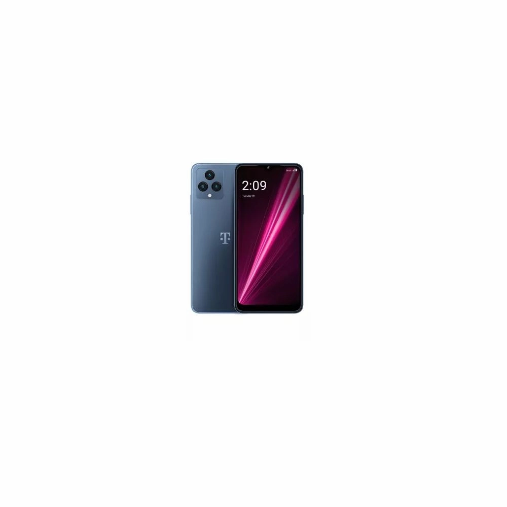 T-Mobile MAF025G REVVL 6 5G 6.5" 64GB Storage 4GB RAM Blue LTE Prepaid T-Mobile Smartphone Cell Phone