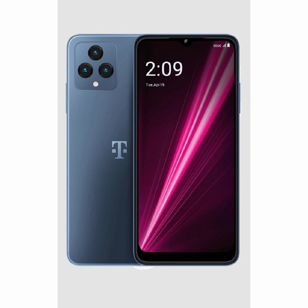 T-Mobile TMAF025G REVVL 6 5G 64GB 4GB RAM Single SIM Android Smartphone, Blue Cell Phone