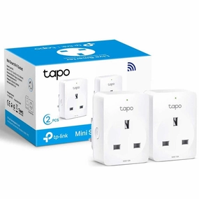 Tapo Mini Smart Wi-Fi Socket | 2 Pack