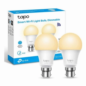 Tapo Smart Wi-Fi Dimmable Light Bulb | L510B | 2 Pack