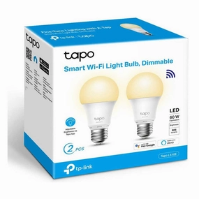 Tapo Smart Wi-Fi Dimmable Light Bulb | L510E | 2 Pack