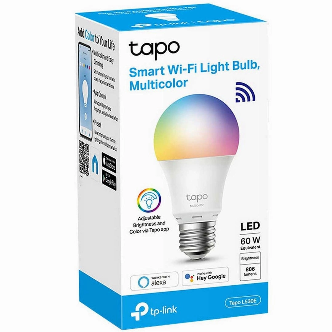 Tapo Wi-Fi Smart Bulb | Multicolour