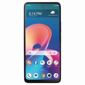 TCL 50XE 5G Prepaid Smartphone 128GB Blue Locked to Straight Talk Cell Phone