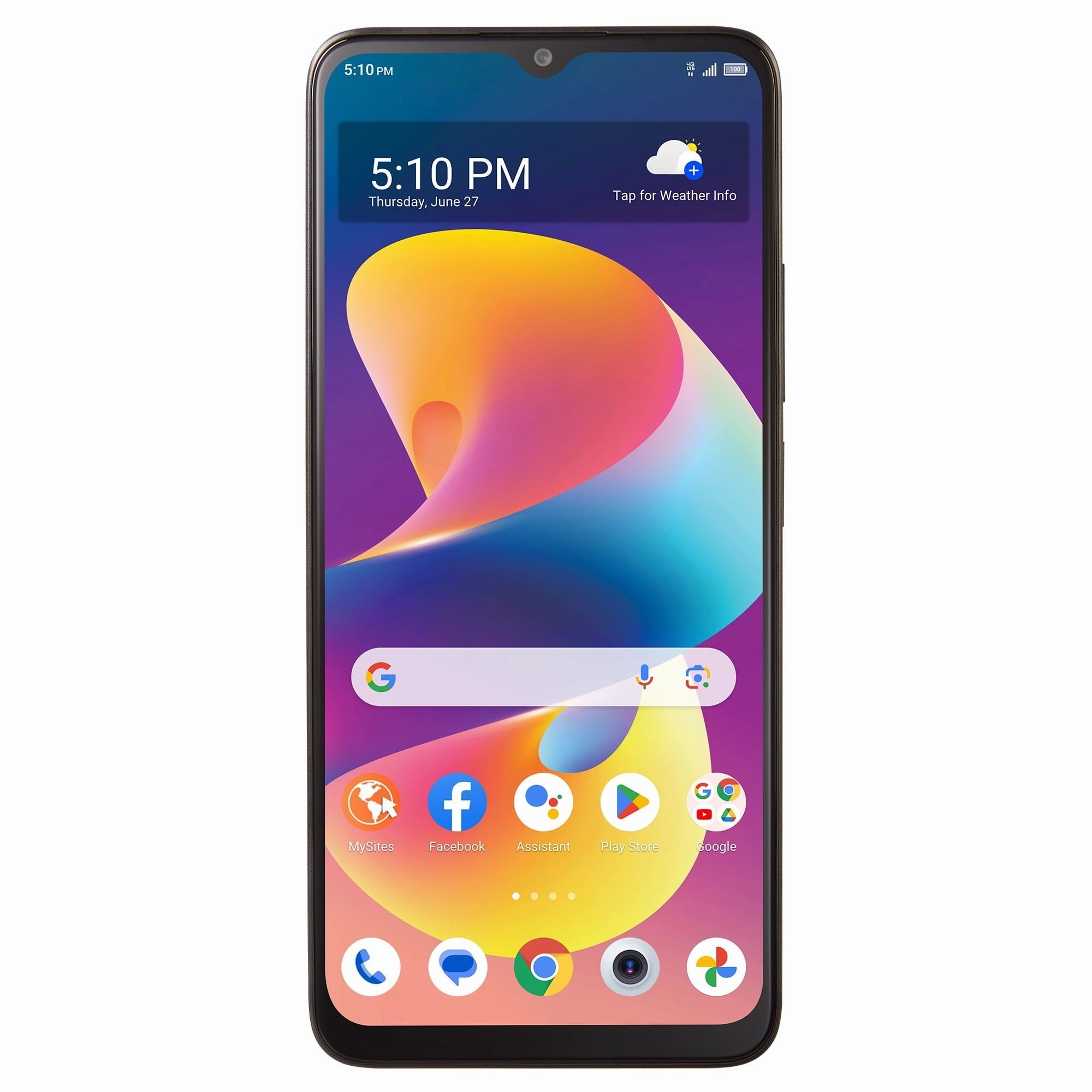 TCL TOALT510DCPWP 50LE 6.56" 64GB 4GB CDMA LTE Gray Total Wireless Prepaid Smartphone Cell Phone