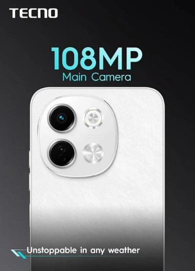 Tecno Spark 30 5G, 6GB   6GB Extended & 128GB, 6.7Inch, 5000MAh, Aurora Cloud