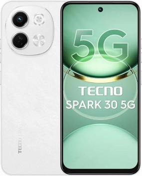 Tecno Spark 30 5G, 6GB   6GB Extended & 128GB, 6.7Inch, 5000MAh, Aurora Cloud Cell Phone