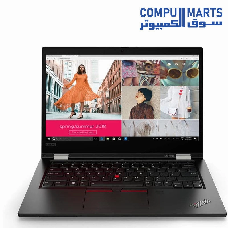 ThinkPad L13 Yoga Gen 2 2n1 convertible - i5-1135G7, 16GB RAM, 512GB SSD, Intel Iris Xe Graphics, 13.3" FHD (1920x1080) IPS 300nits Multi-touch, FingerPrint, Windows 10 Pro   ThinkPad Pen Pro