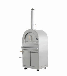 Thor Kitchen MK07SS304 Outdoor Kitchen Pizza Oven and Cabinet in Stainless Steel