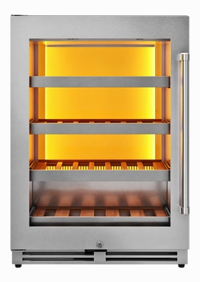 Thor Kitchen TWC24UL-LH - 24 Inch Single Zone Wine Cooler, 45 Wine Bottle Capacity Left Swing