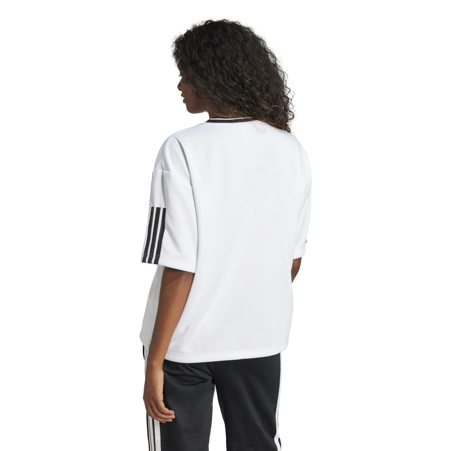 Tiro Colorblock Boyfriend Tee - Womens Clothing_Adidas
