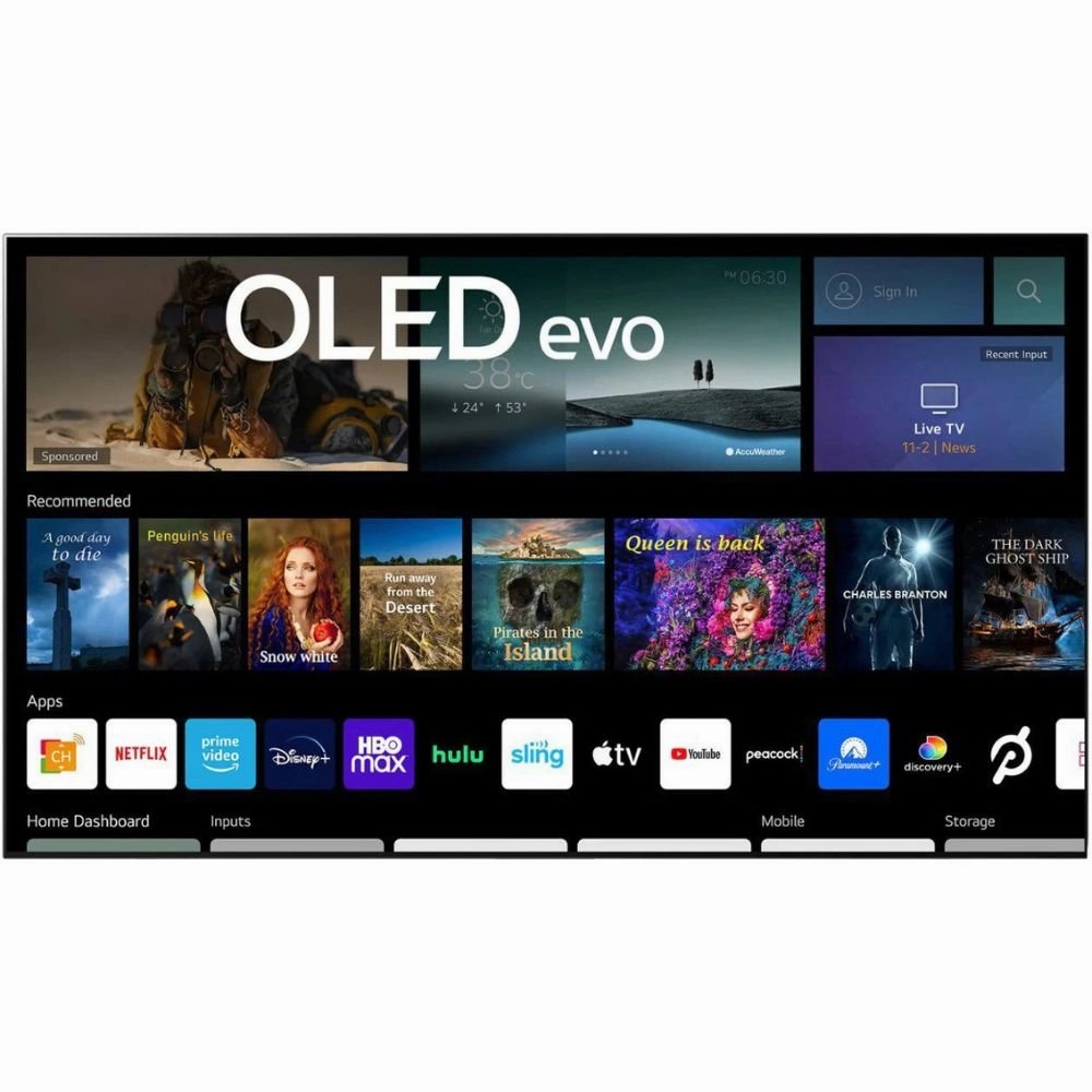 Titan Covered Patio Outdoor Smart TV 4K OLED